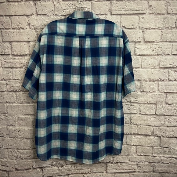 U.S. Polo Assn Short Sleeve Plaid Woven button down Shirt size 3XL - Picture 6 of 6